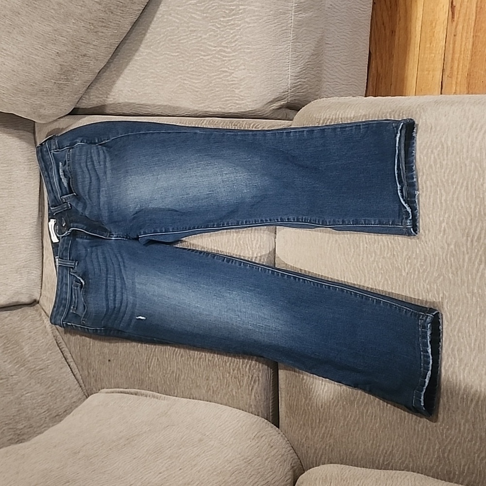 🔴Sonoma dark wash stretch capri jeans
